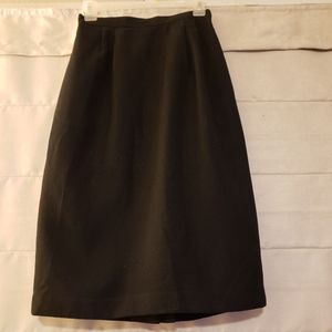 Beautiful Black Vintage Dress Skirt Size 4